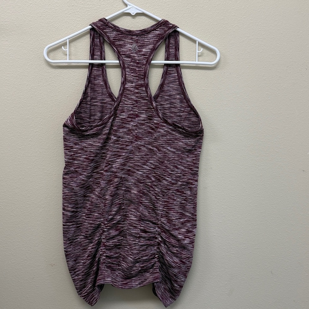 Athleta Fastest Track Ruched Racerback Tank SzM - Picture 5 of 6